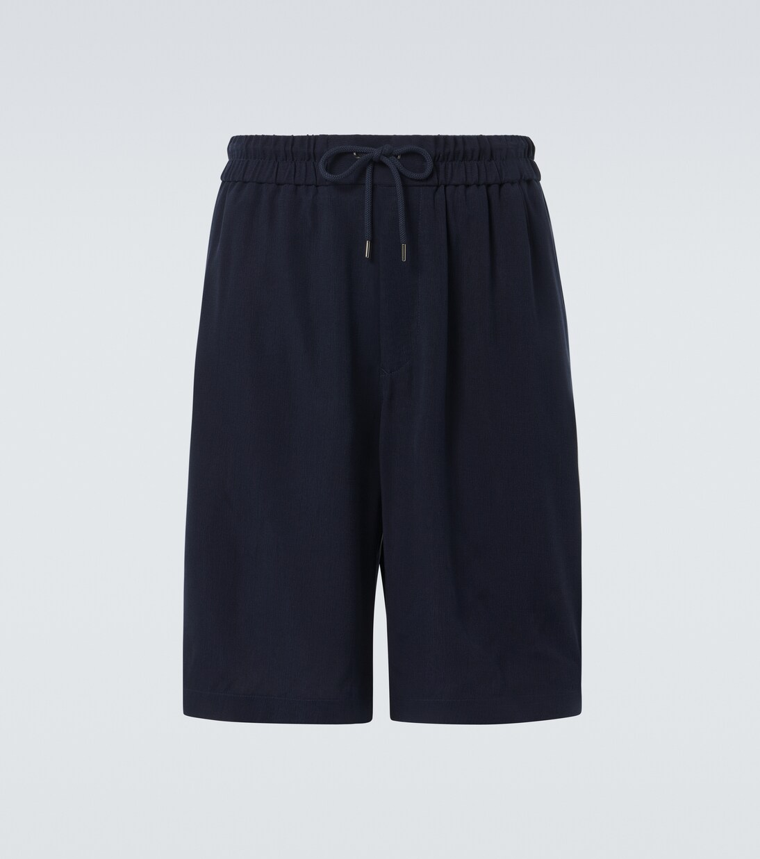 Gerade High-Rise Shorts | Giorgio Armani