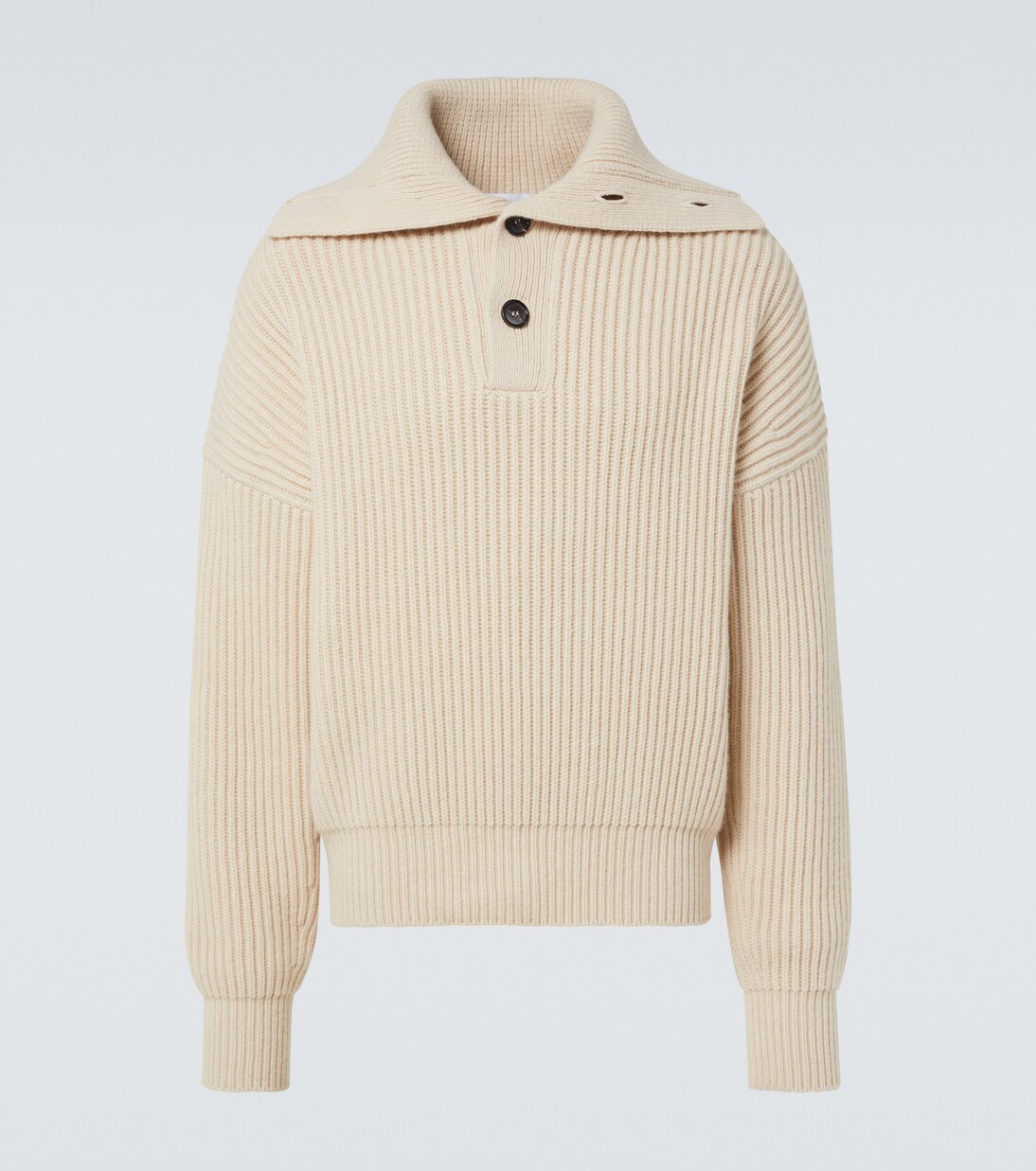 Pullover in lana e cashmere a coste | McQueen