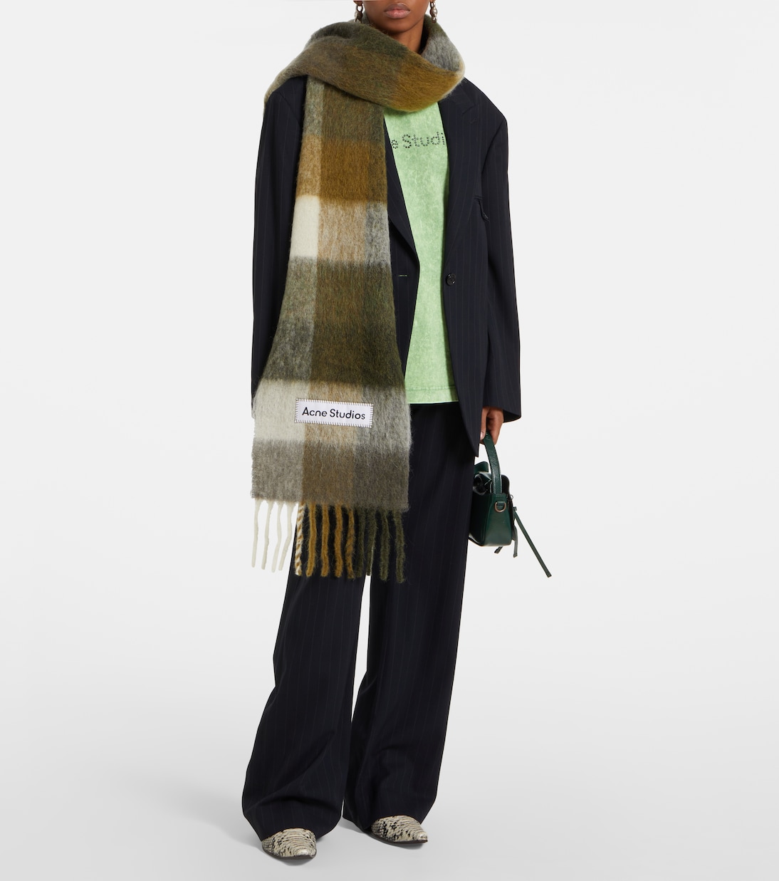 Sciarpa in misto alpaca, lana e mohair | Acne Studios