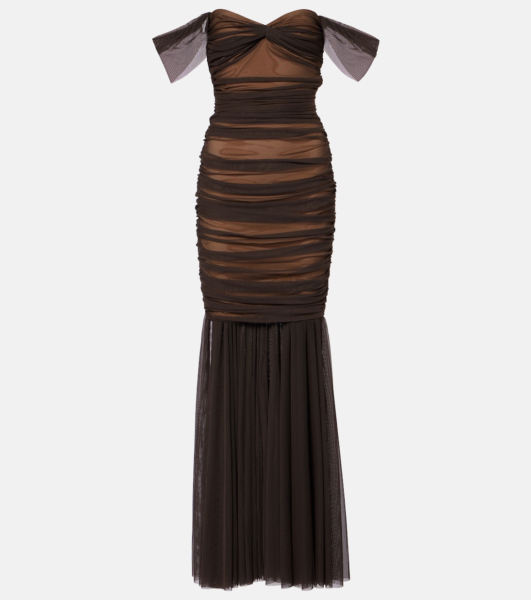 Robe Walter aus Mesh | Norma Kamali