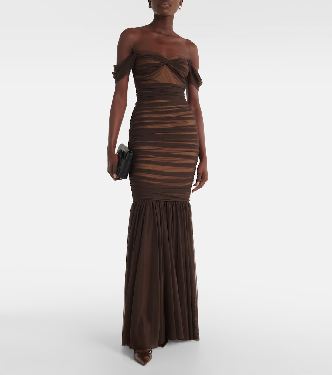 Robe Walter aus Mesh | Norma Kamali