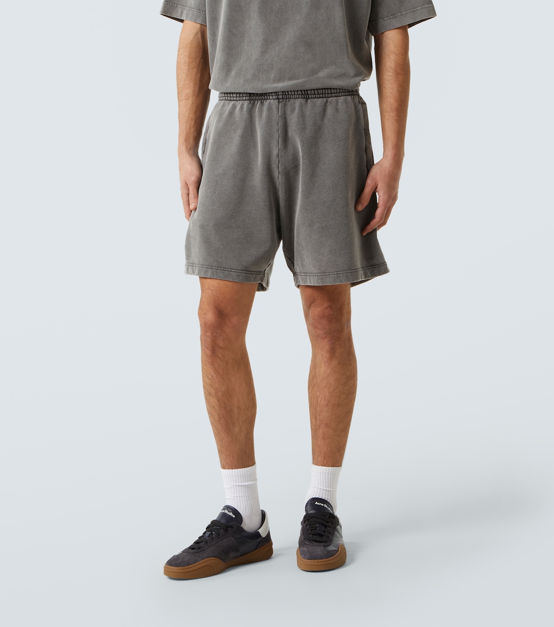 Shorts de jersey de algodón | Acne Studios