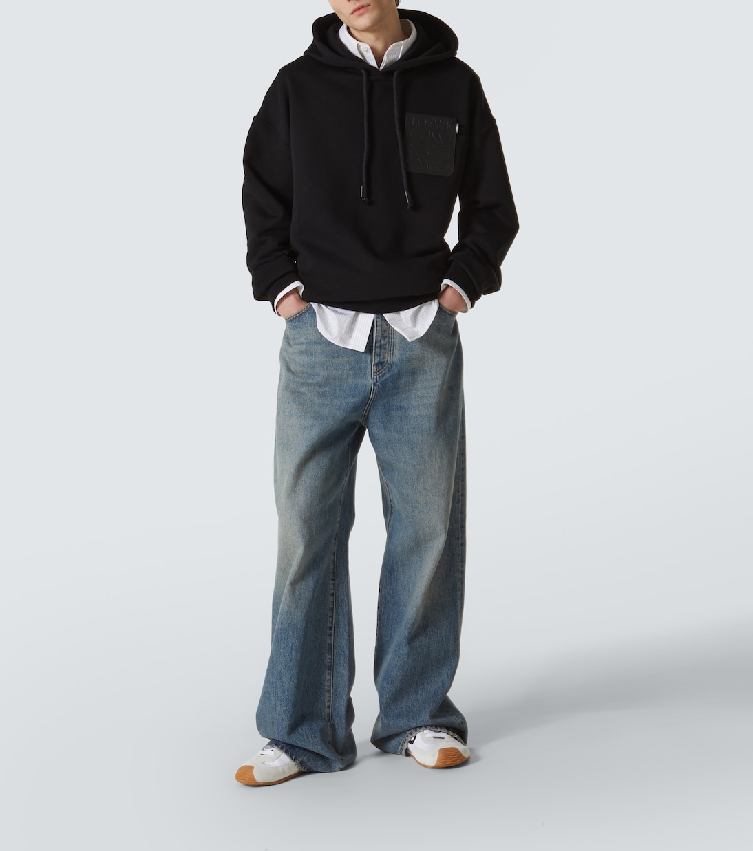 Sudadera en jersey de algodón con anagrama | Loewe