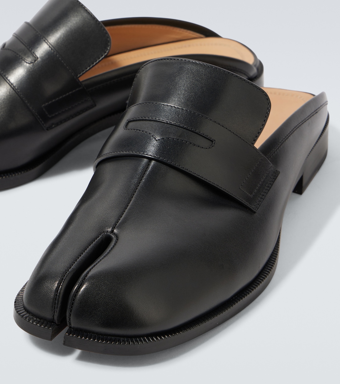 Mules Tabi City en cuir | Maison Margiela