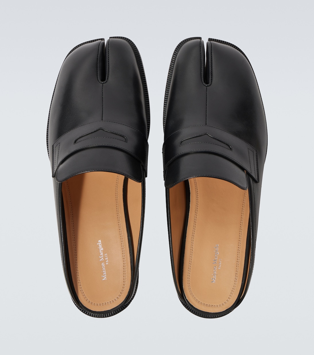 Mules Tabi City en cuir | Maison Margiela