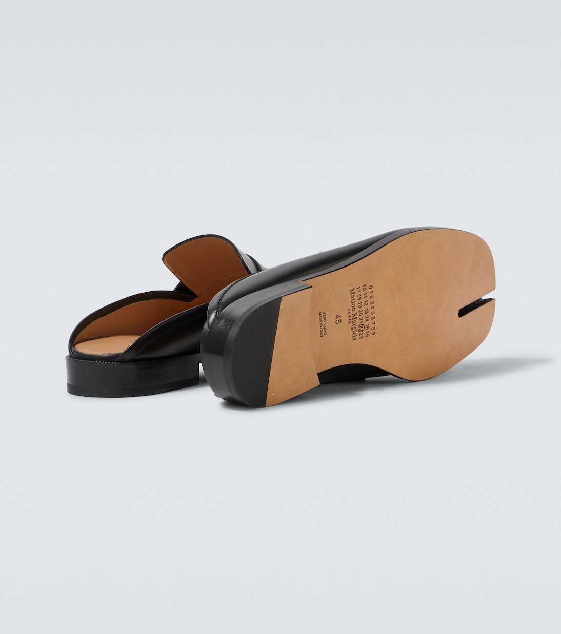 Mules Tabi City en cuir | Maison Margiela
