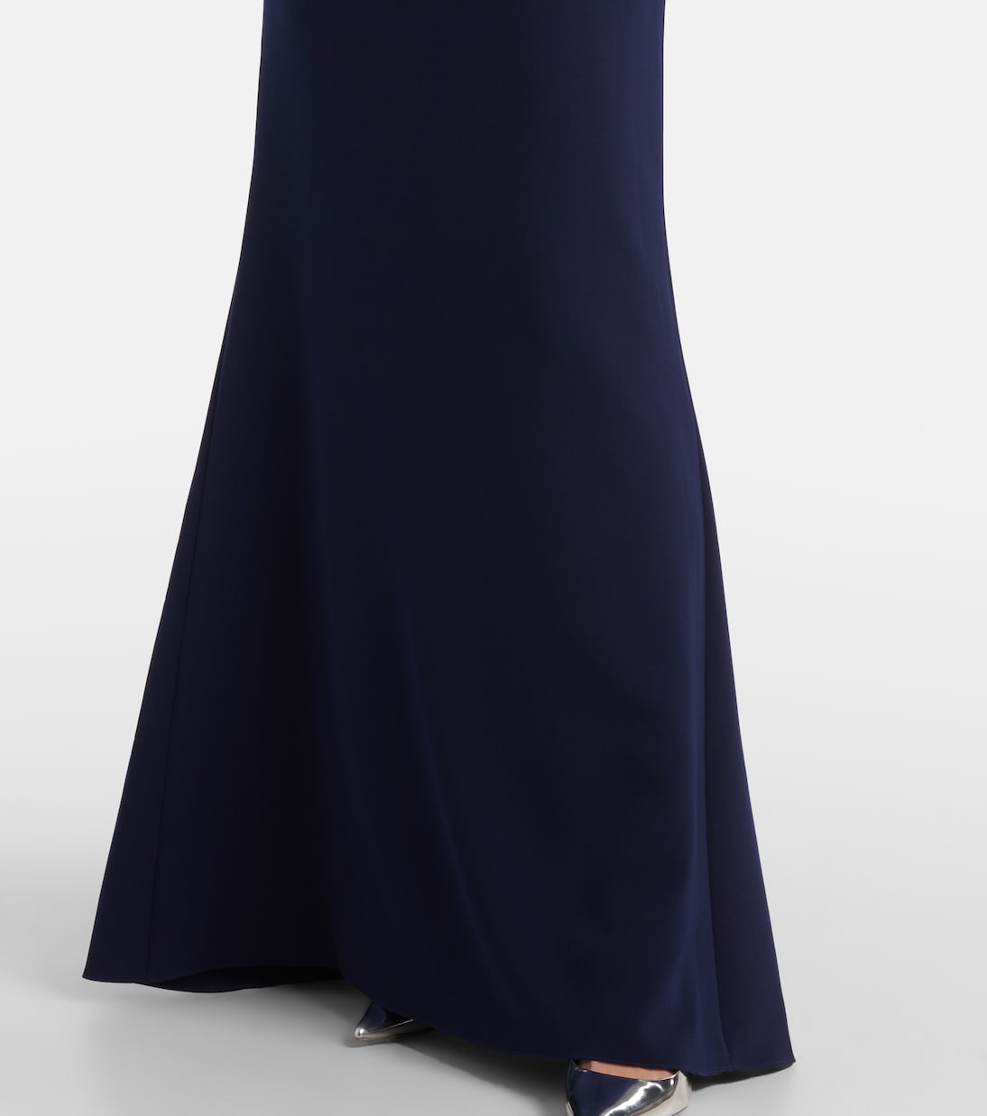 Abito lungo Electra in crêpe | Jenny Packham