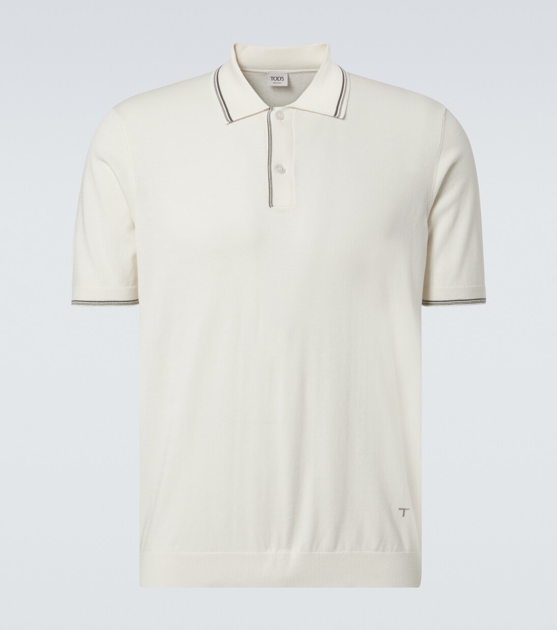 Polo in maglia a coste di cotone | Tod's