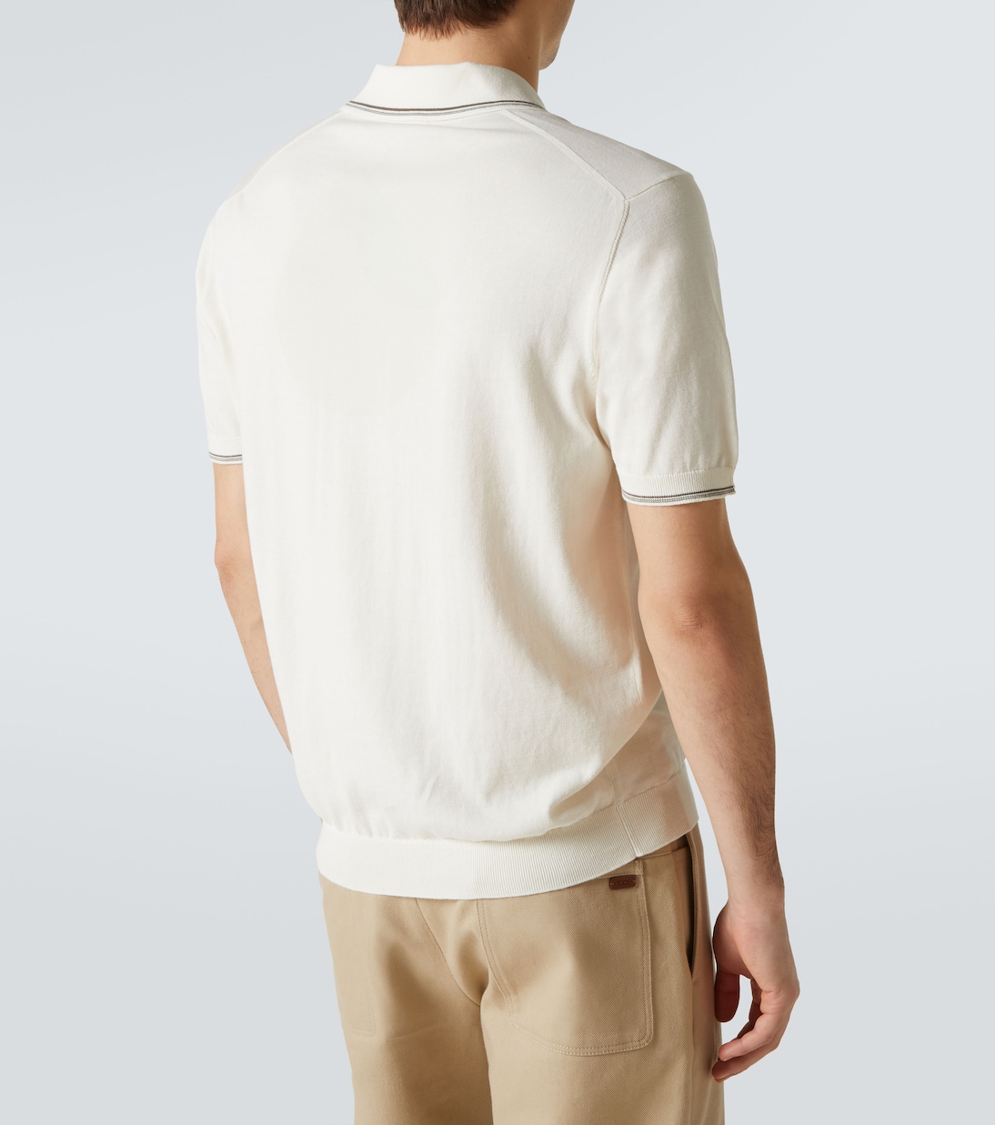 Polo in maglia a coste di cotone | Tod's