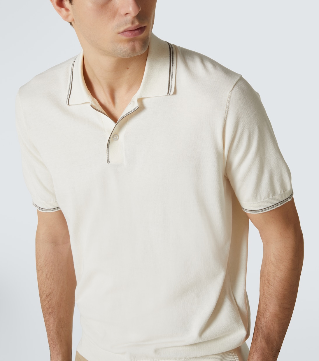Polo in maglia a coste di cotone | Tod's