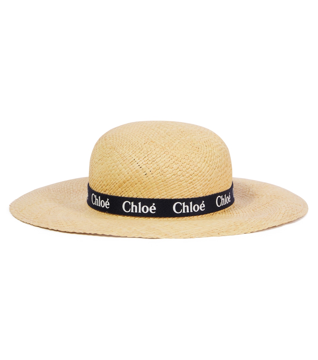 Cappello in rafia con logo | Chloé Kids