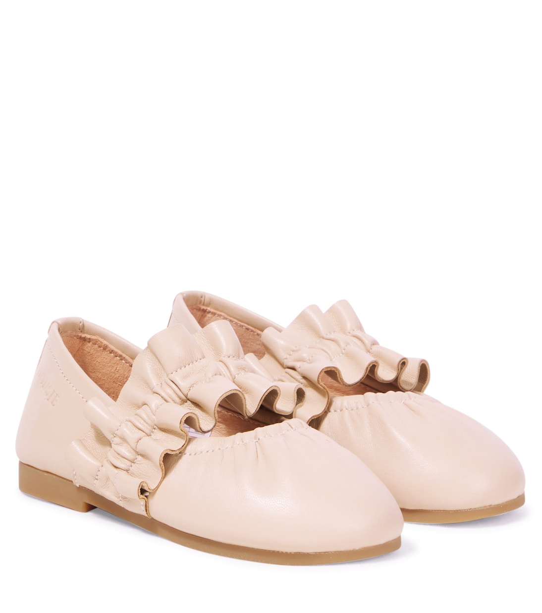 Iffie leather ballet flats | Donsje