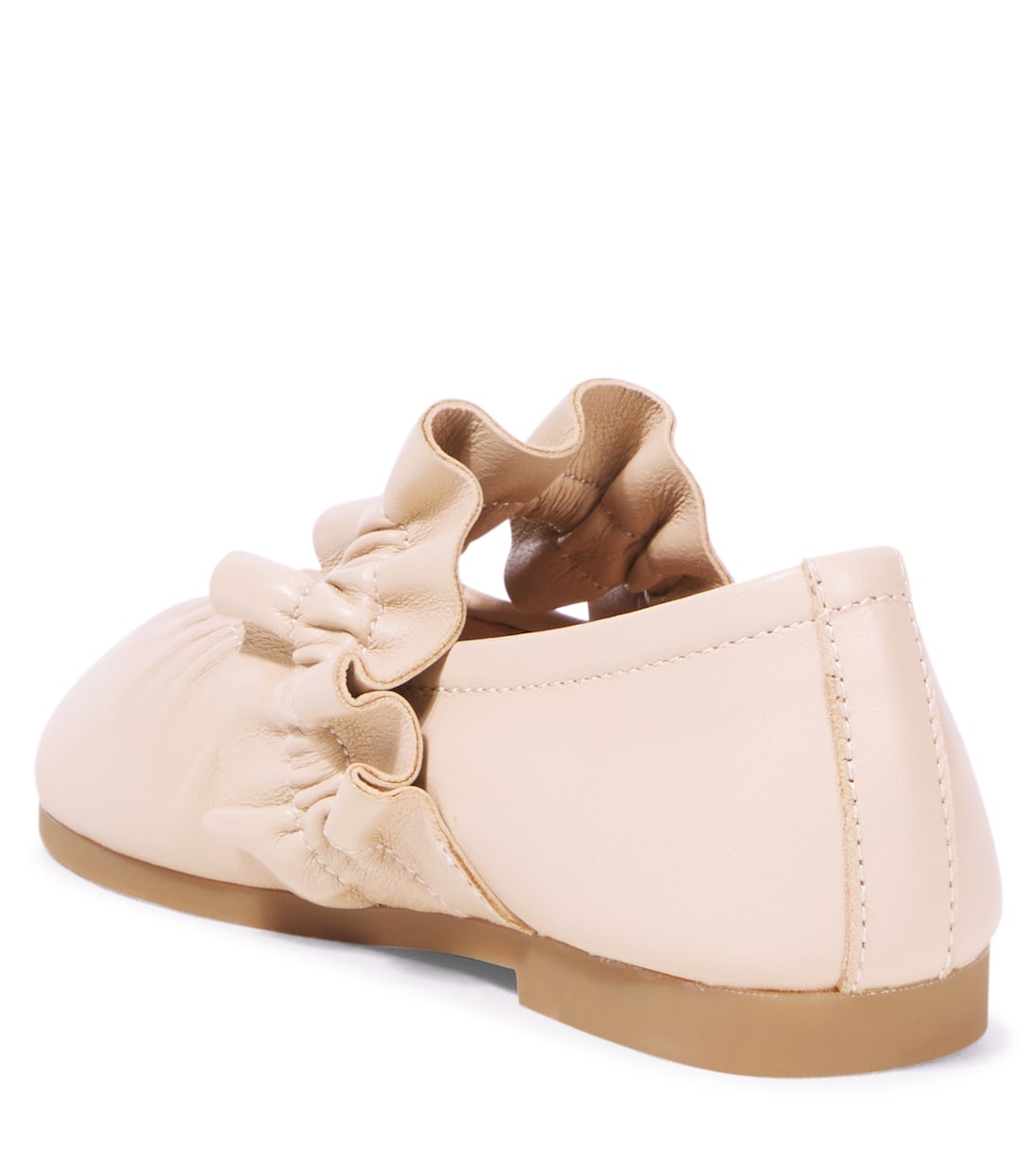 Iffie leather ballet flats | Donsje