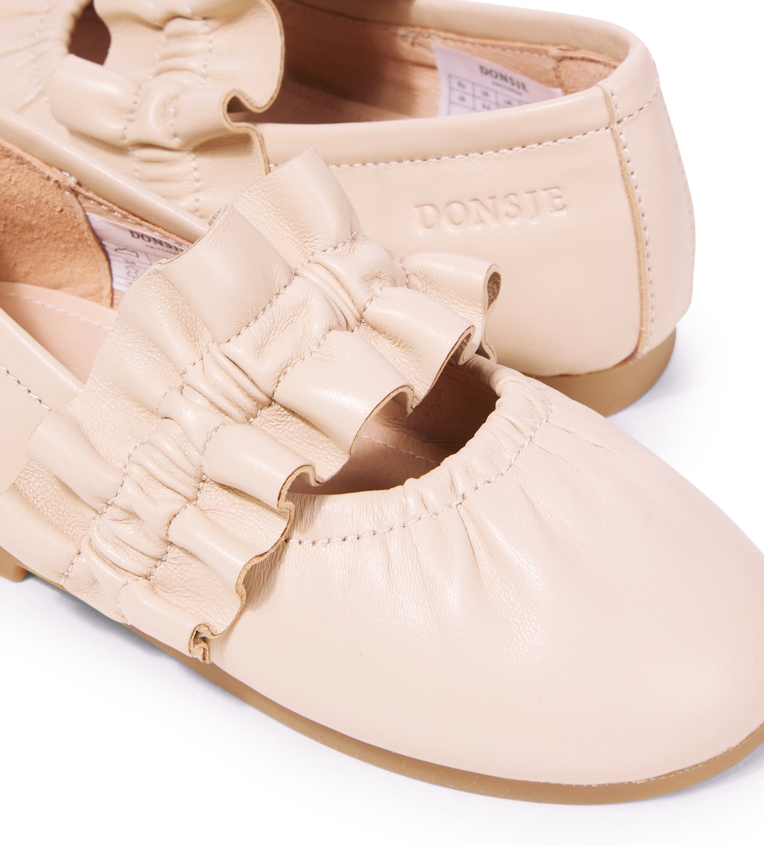 Iffie leather ballet flats | Donsje