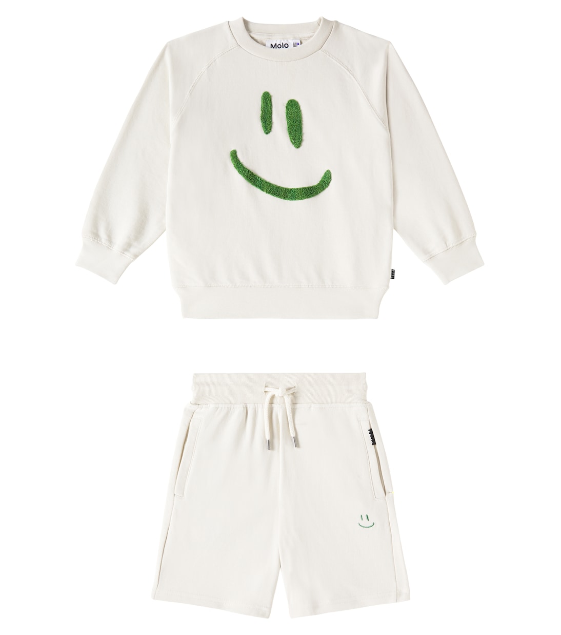 Mike cotton sweatpants and shorts set | Molo
