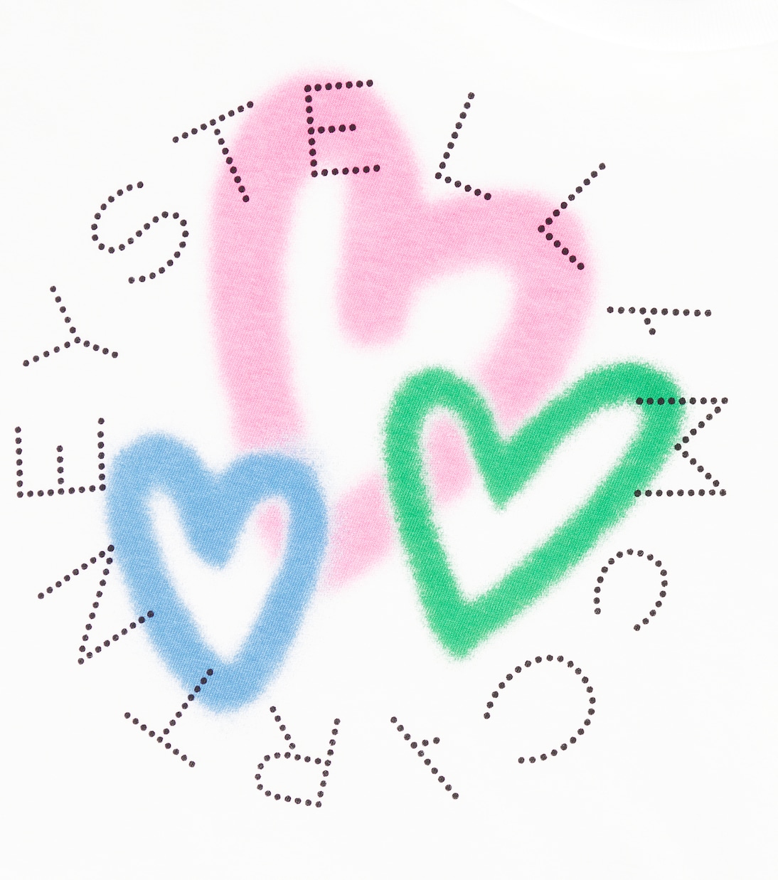 Camiseta en jersey de algodón con logo | Stella McCartney Kids