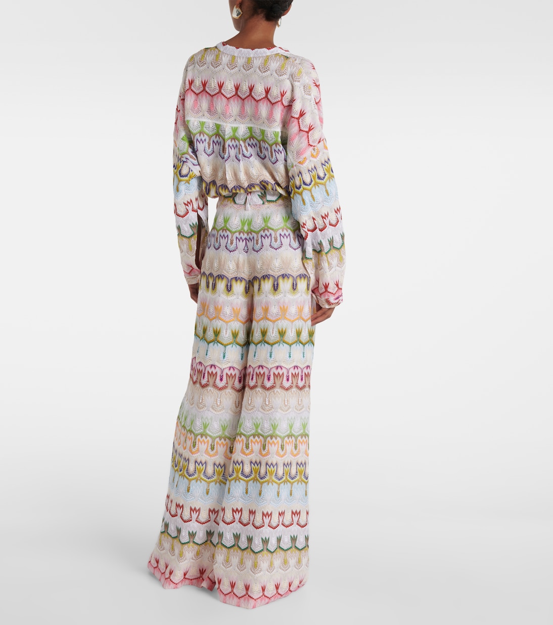 Low-Rise Palazzo-Hose | Missoni