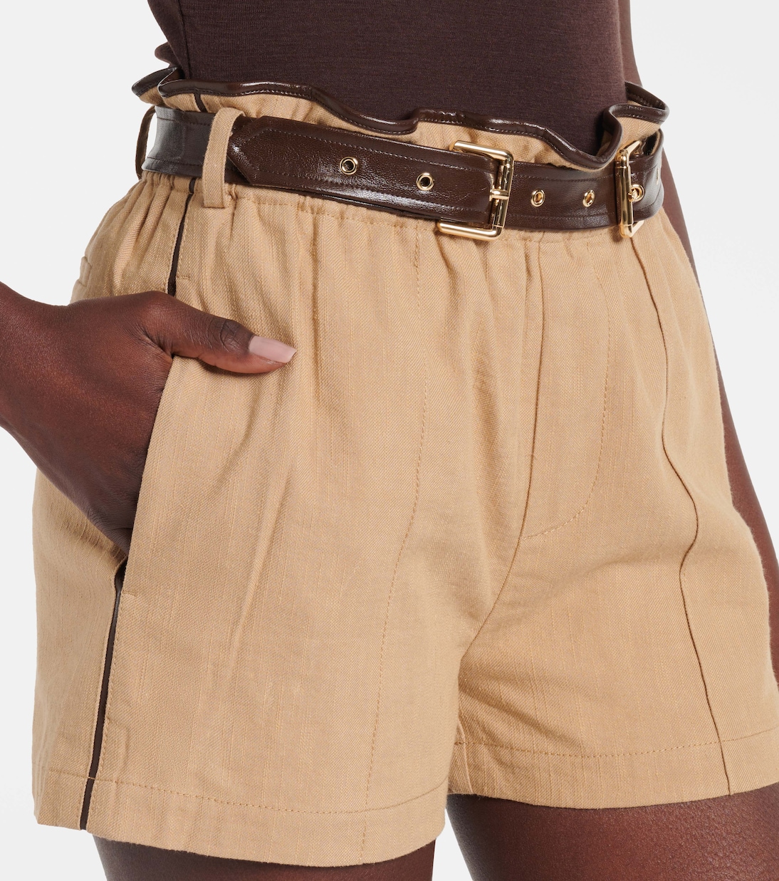 Shorts con cintura | Xu Zhi