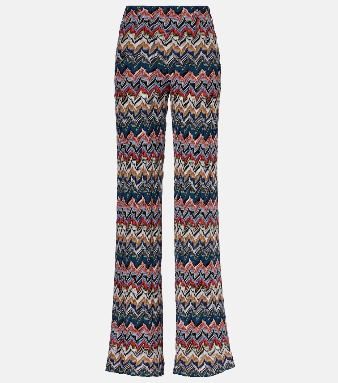 Pantaloni a palazzo in maglia traforata | Missoni
