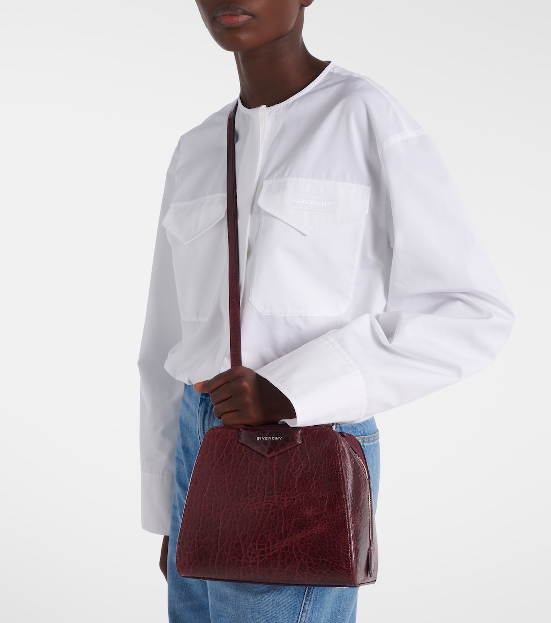 Borsa Antigona Cube Mini in vernice | Givenchy