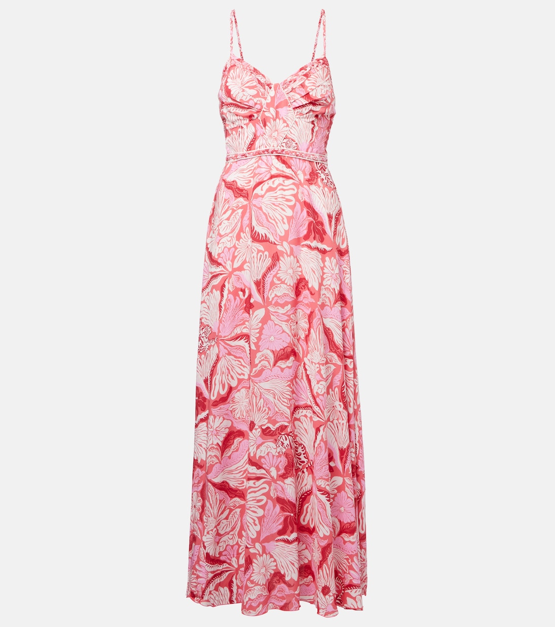 Robe longue Cara à fleurs | Poupette St Barth