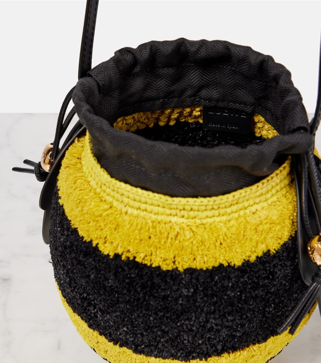 Paula's Ibiza - Borsa a tracolla Bee in rafia | Loewe
