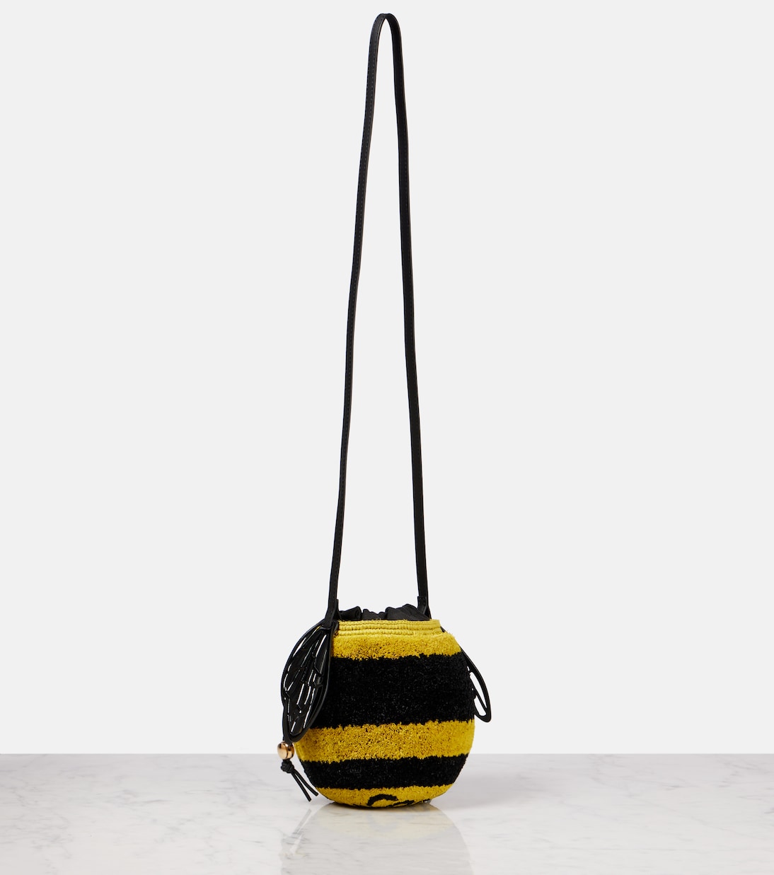 Paula's Ibiza - Borsa a tracolla Bee in rafia | Loewe