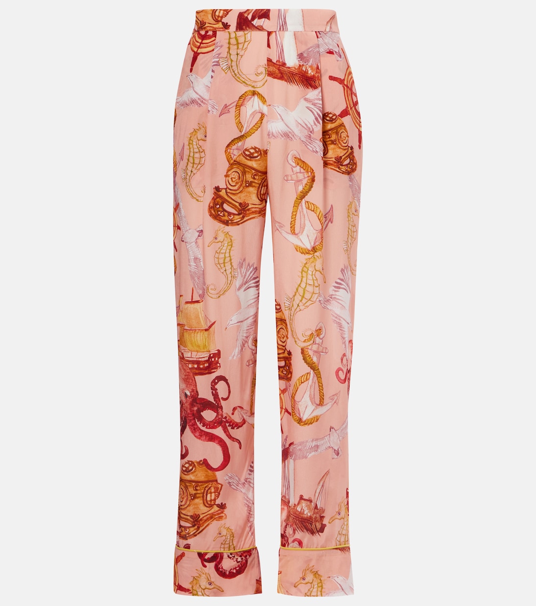 Pantaloni regular di Nautical Wonder con stampa | Farm Rio