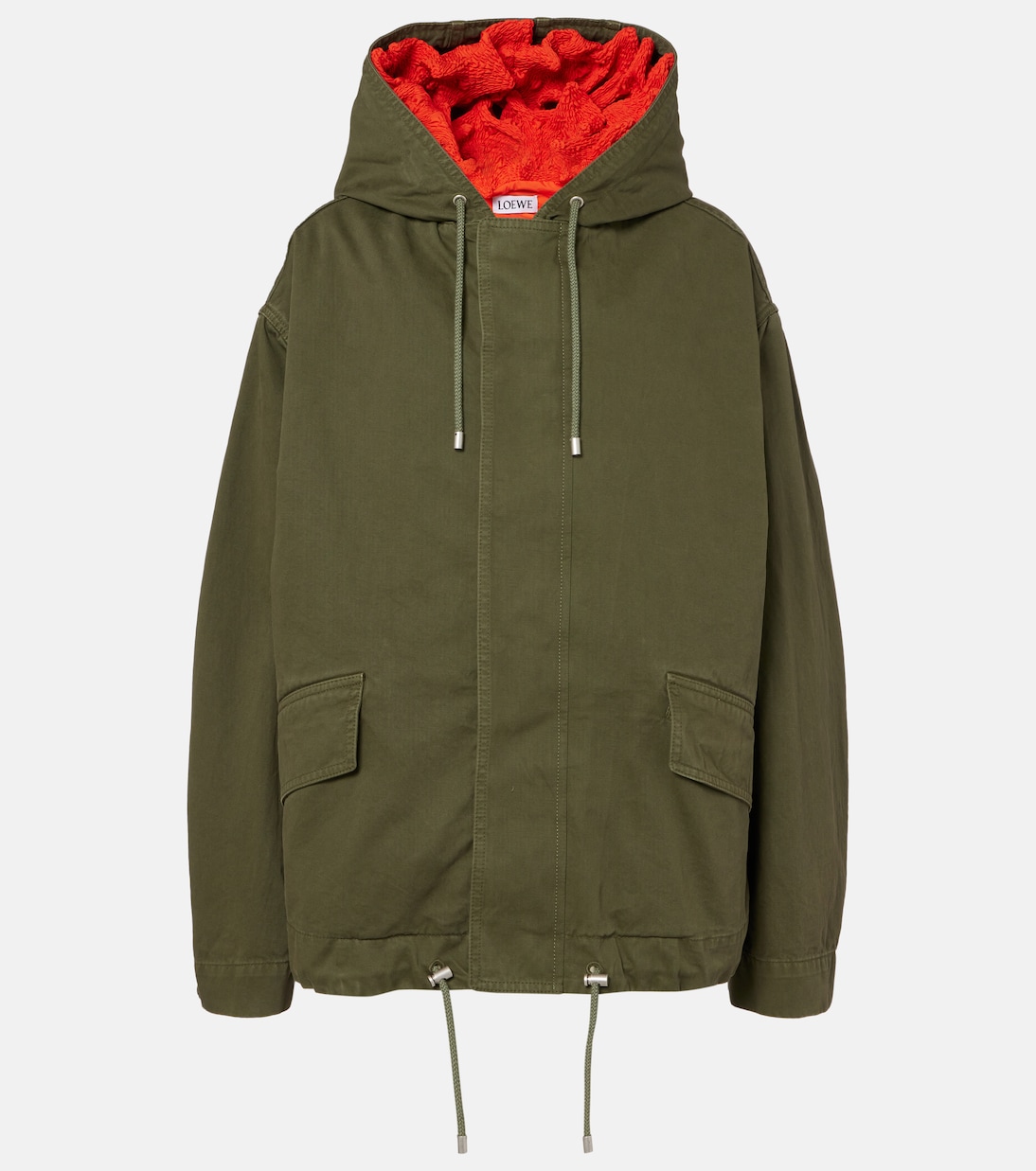 Cotton canvas vest and jacket set | Loewe
