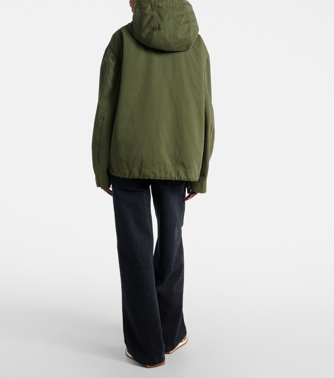 Cotton canvas vest and jacket set | Loewe