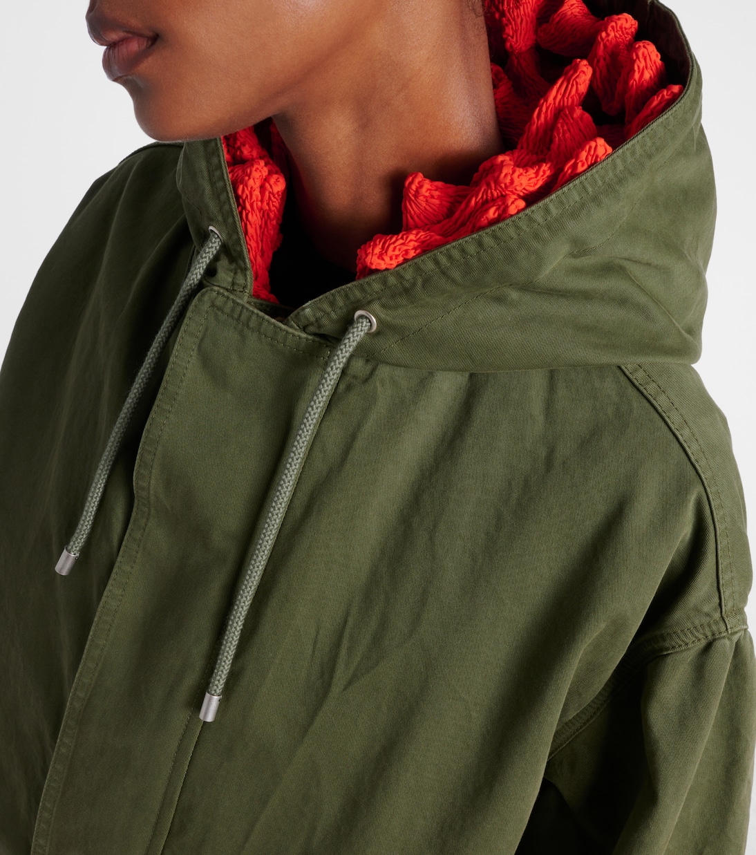 Cotton canvas vest and jacket set | Loewe