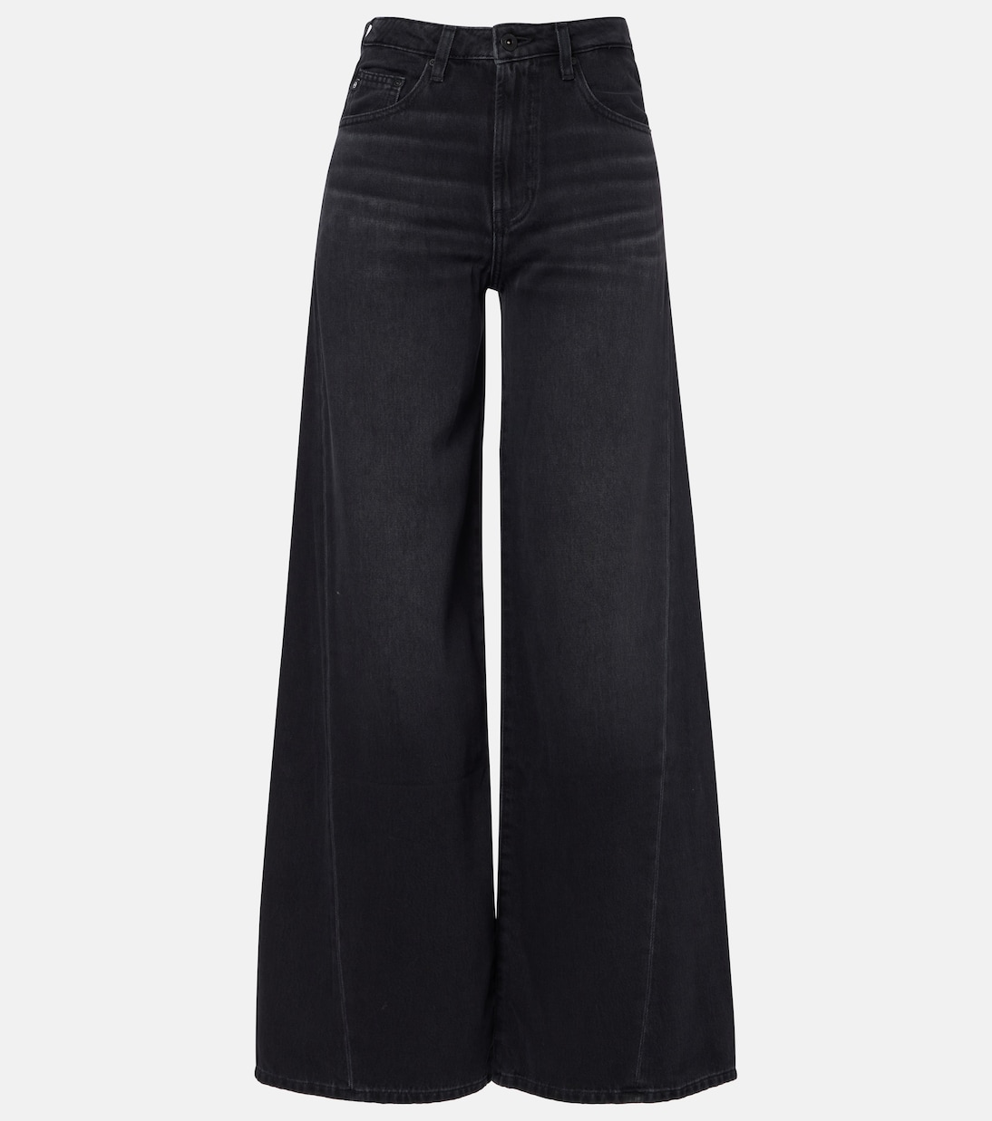 Helsinki high-rise wide-leg jeans | AG Jeans