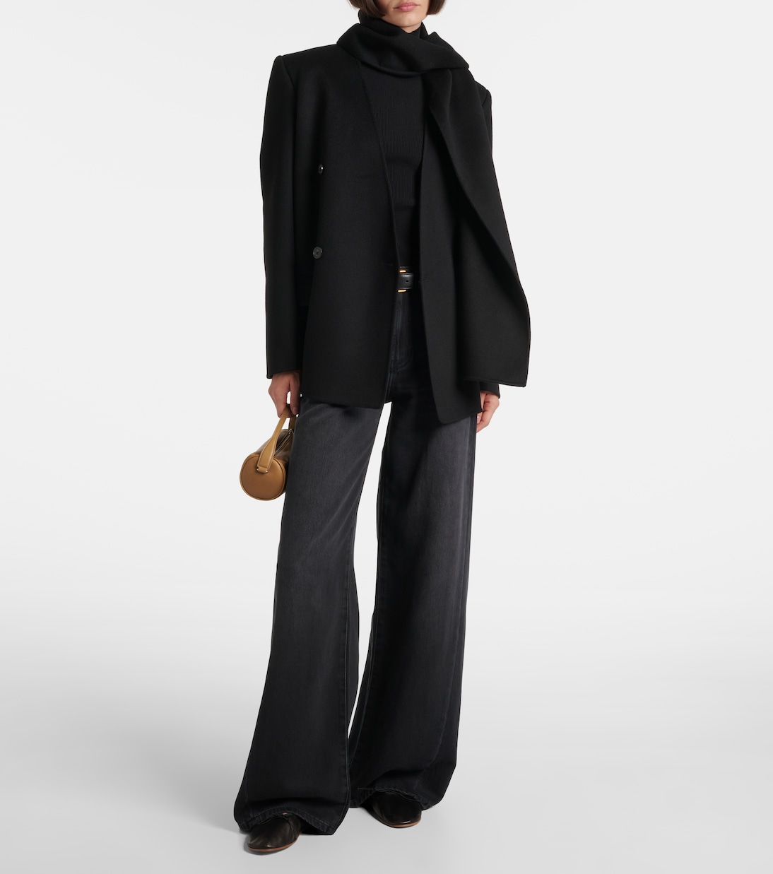 Helsinki high-rise wide-leg jeans | AG Jeans