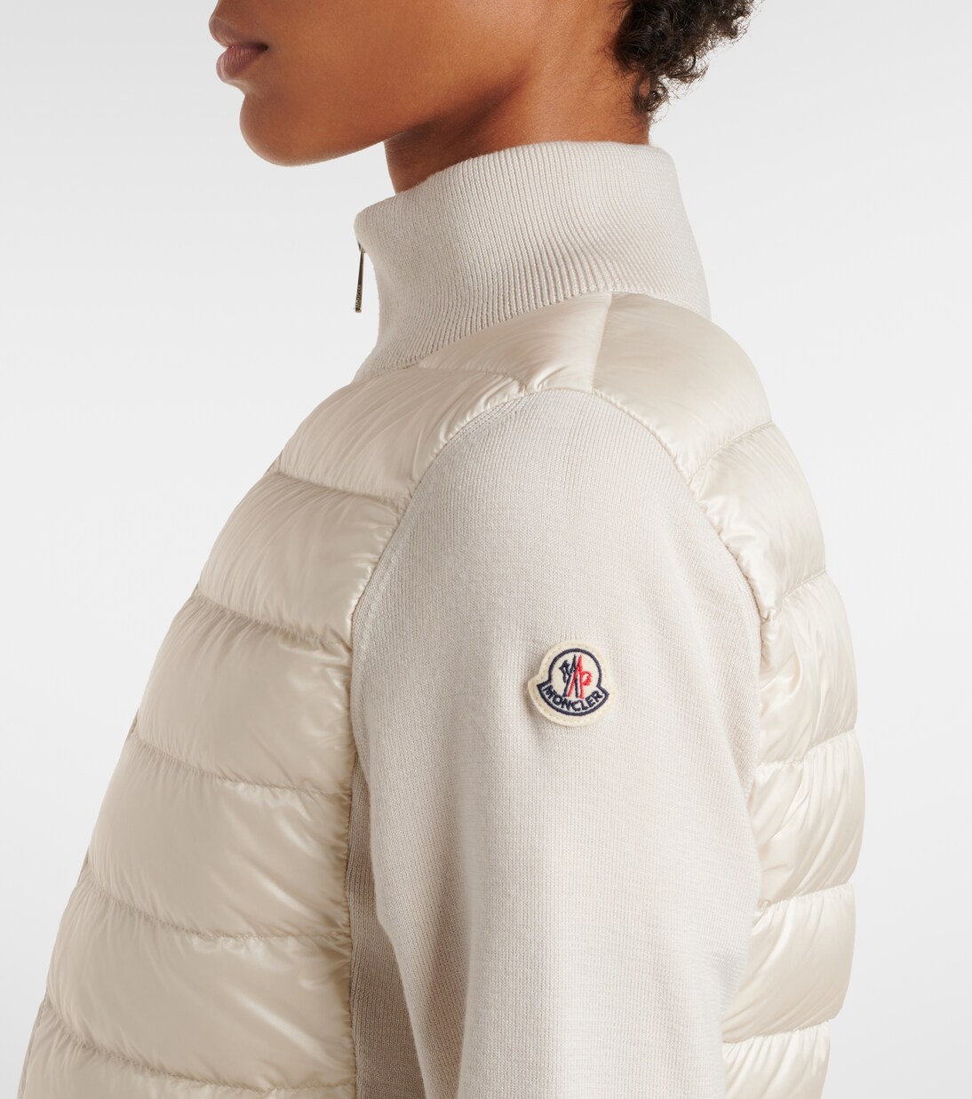 Cardigan imbottito in lana vergine | Moncler