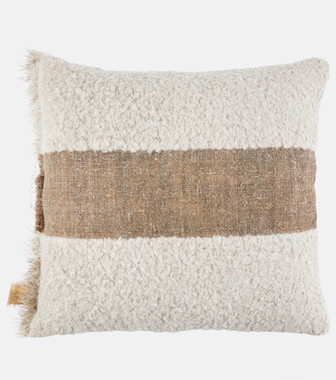 Coussin Cimide en alpaga et soie mélangés | The House of Lyria