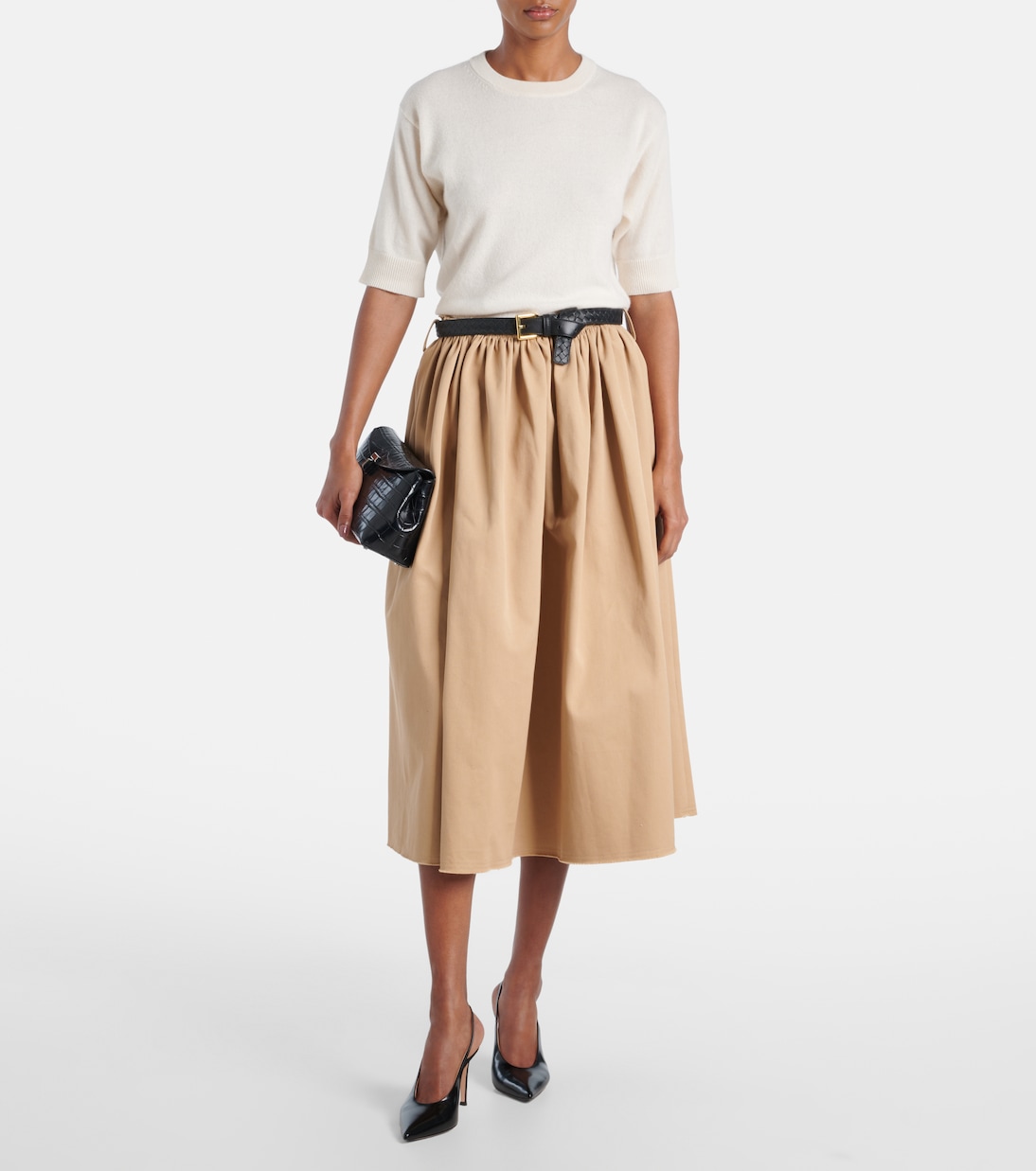 Pullover in cashmere  | Jardin des Orangers