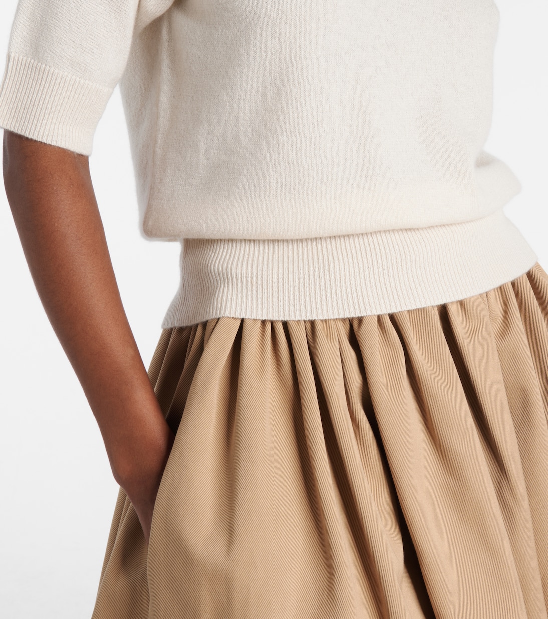 Pullover in cashmere  | Jardin des Orangers
