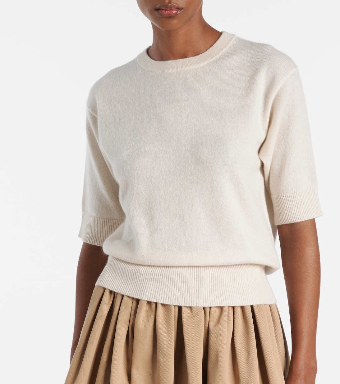 Pullover in cashmere  | Jardin des Orangers