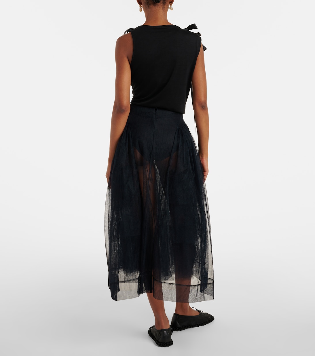 Gonna midi in tulle | Simone Rocha