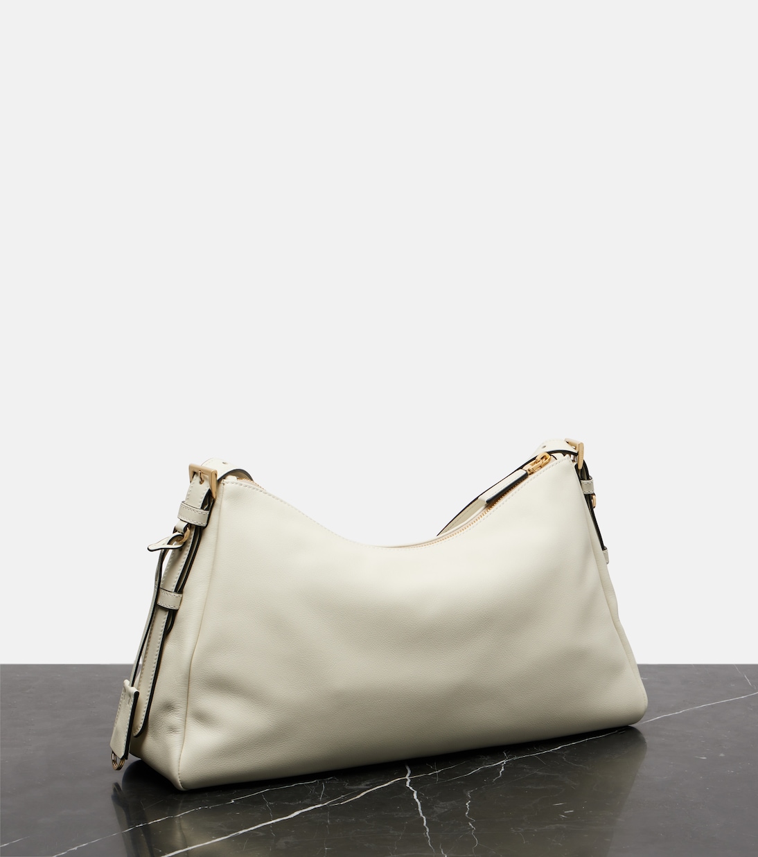 Prada Aimée Large leather shoulder bag | Prada