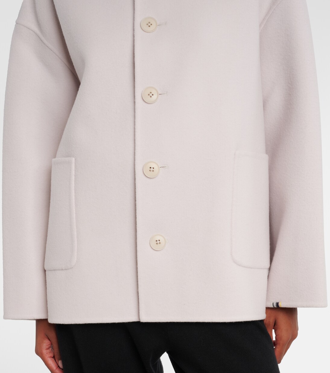 Maker wool and cashmere jacket | Extreme Cashmere