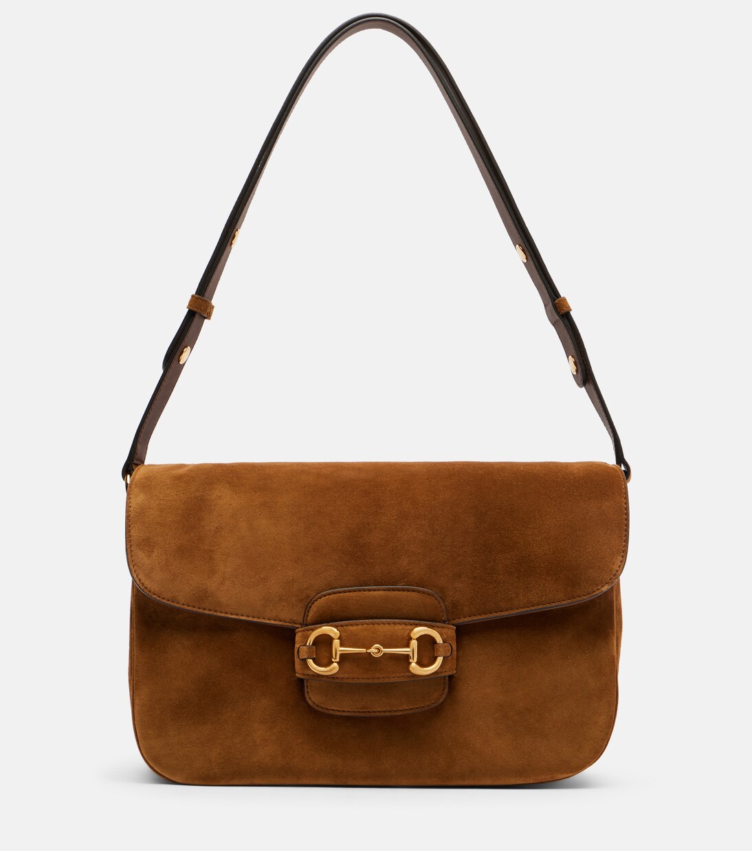 Sac Gucci Horsebit 1955 Large en daim | Gucci