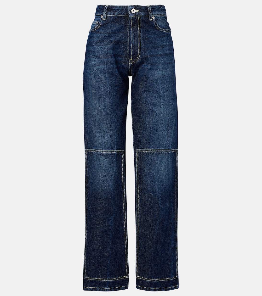 Cutout high-rise wide-leg jeans | Jean Paul Gaultier