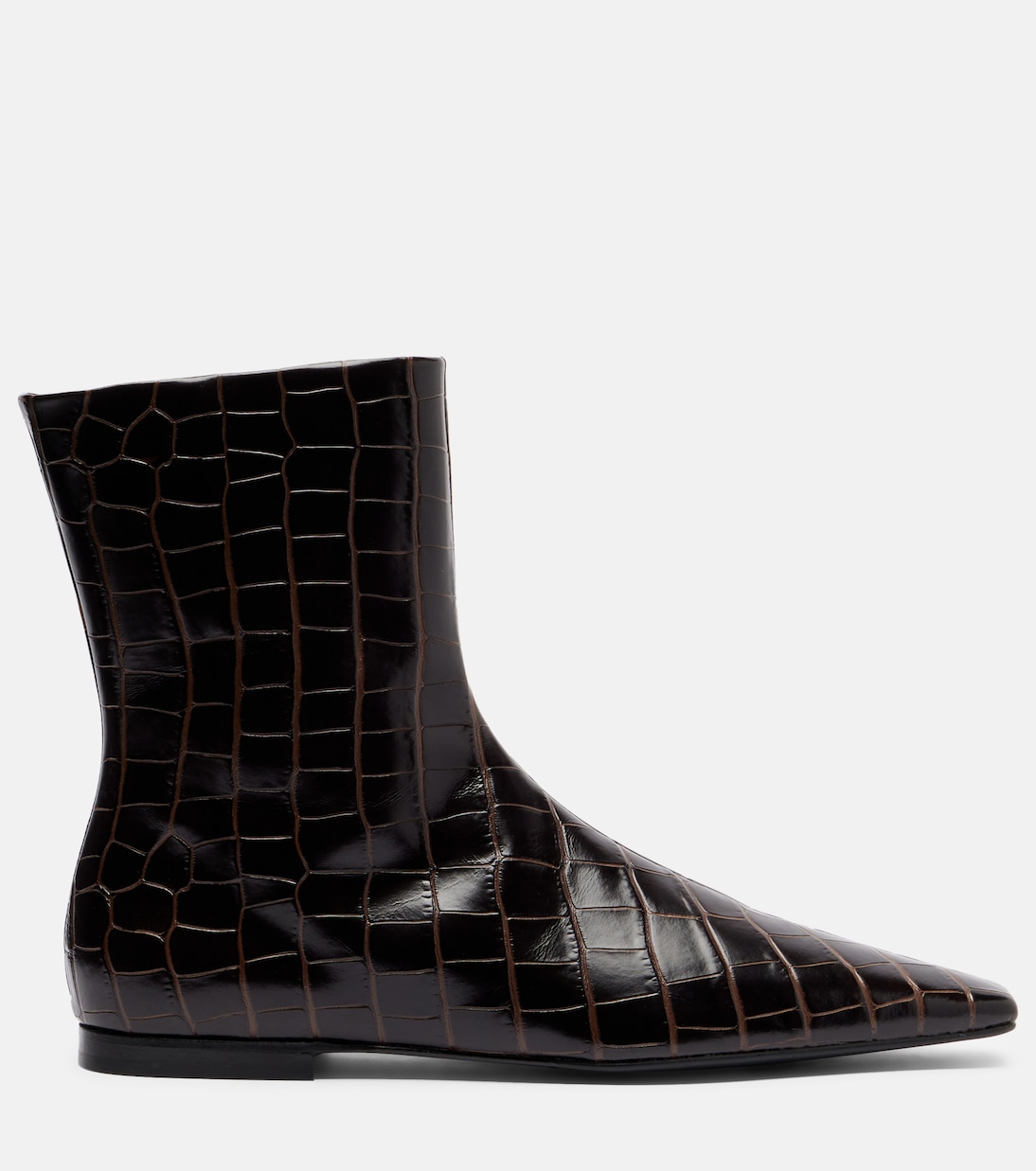Botines de piel grabada | Toteme