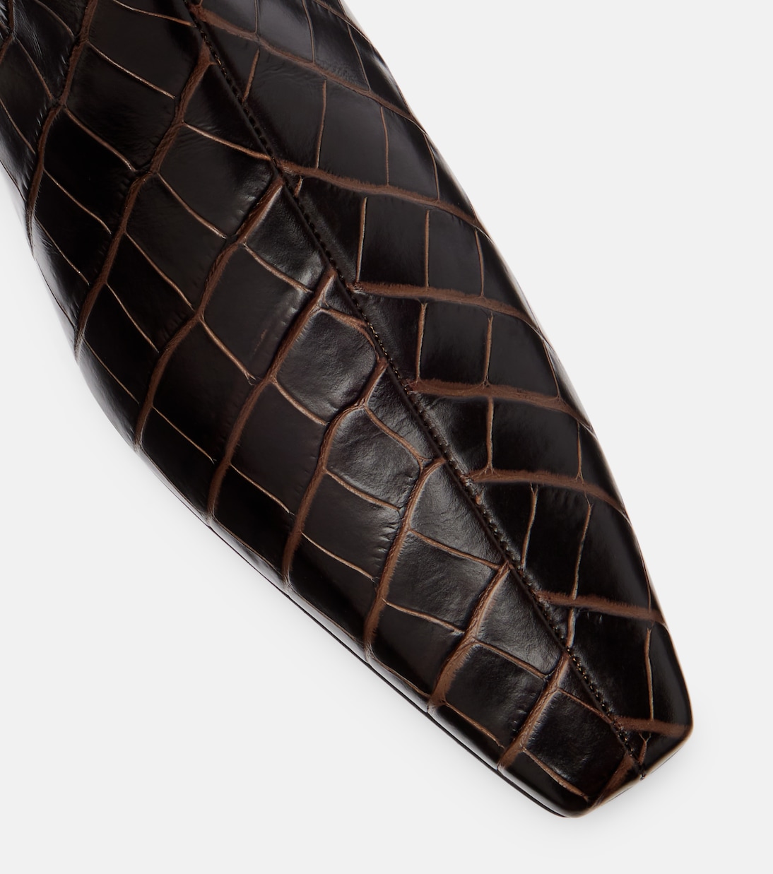 Botines de piel grabada | Toteme