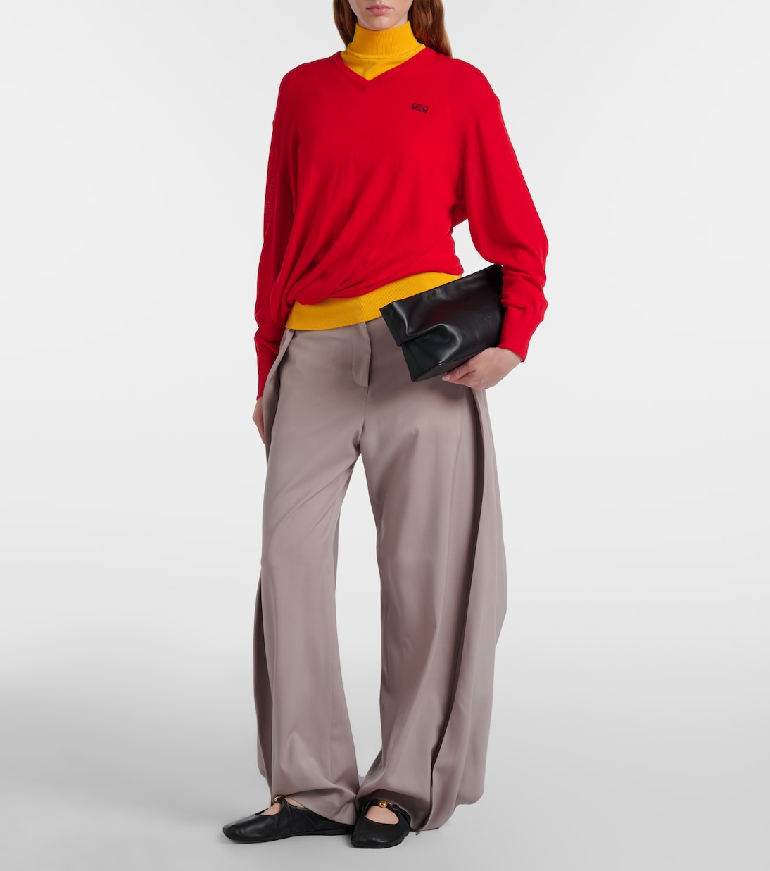 Nina Medium leather clutch | Aesther Ekme