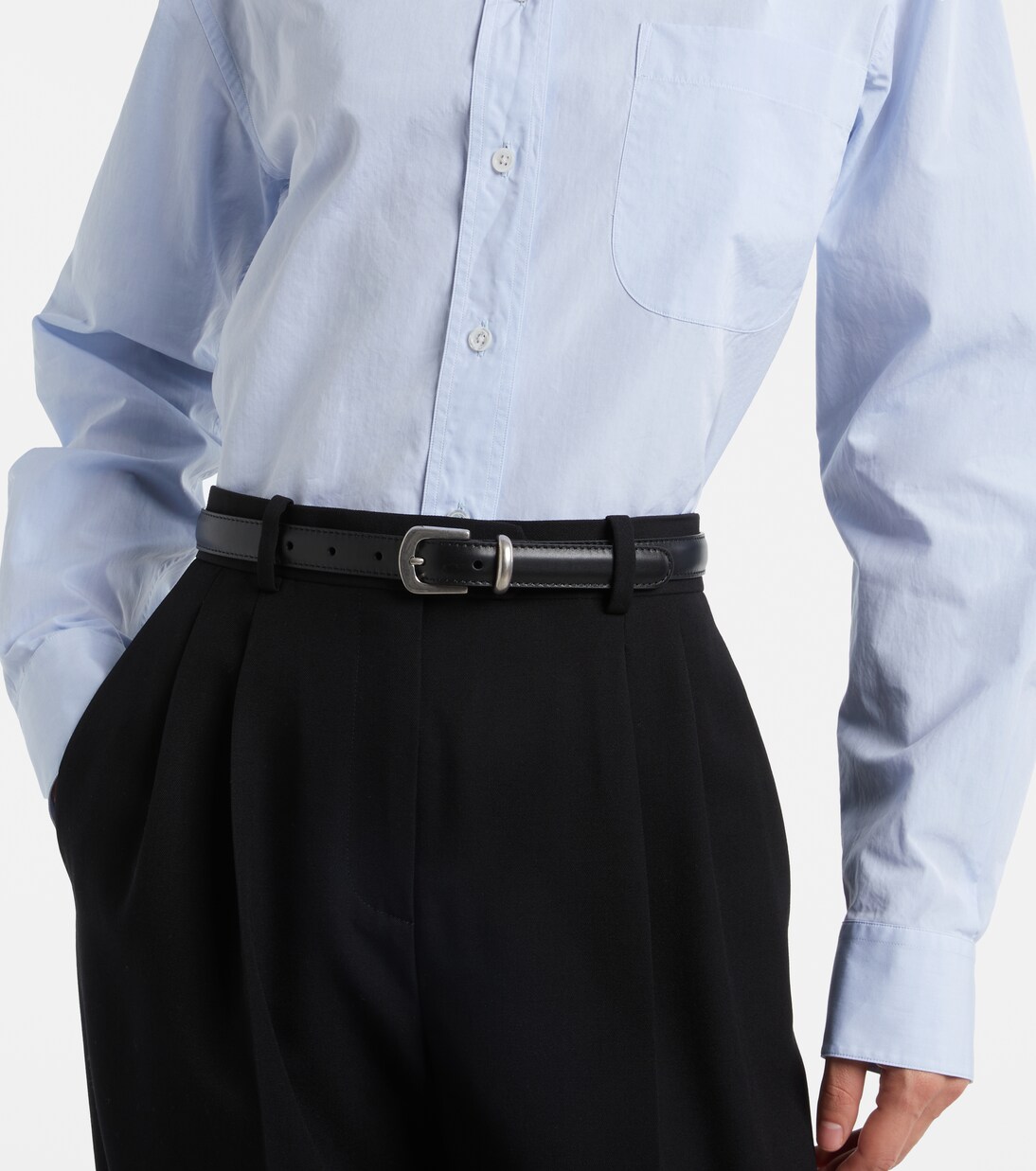 Cinturón Ring de piel | The Row