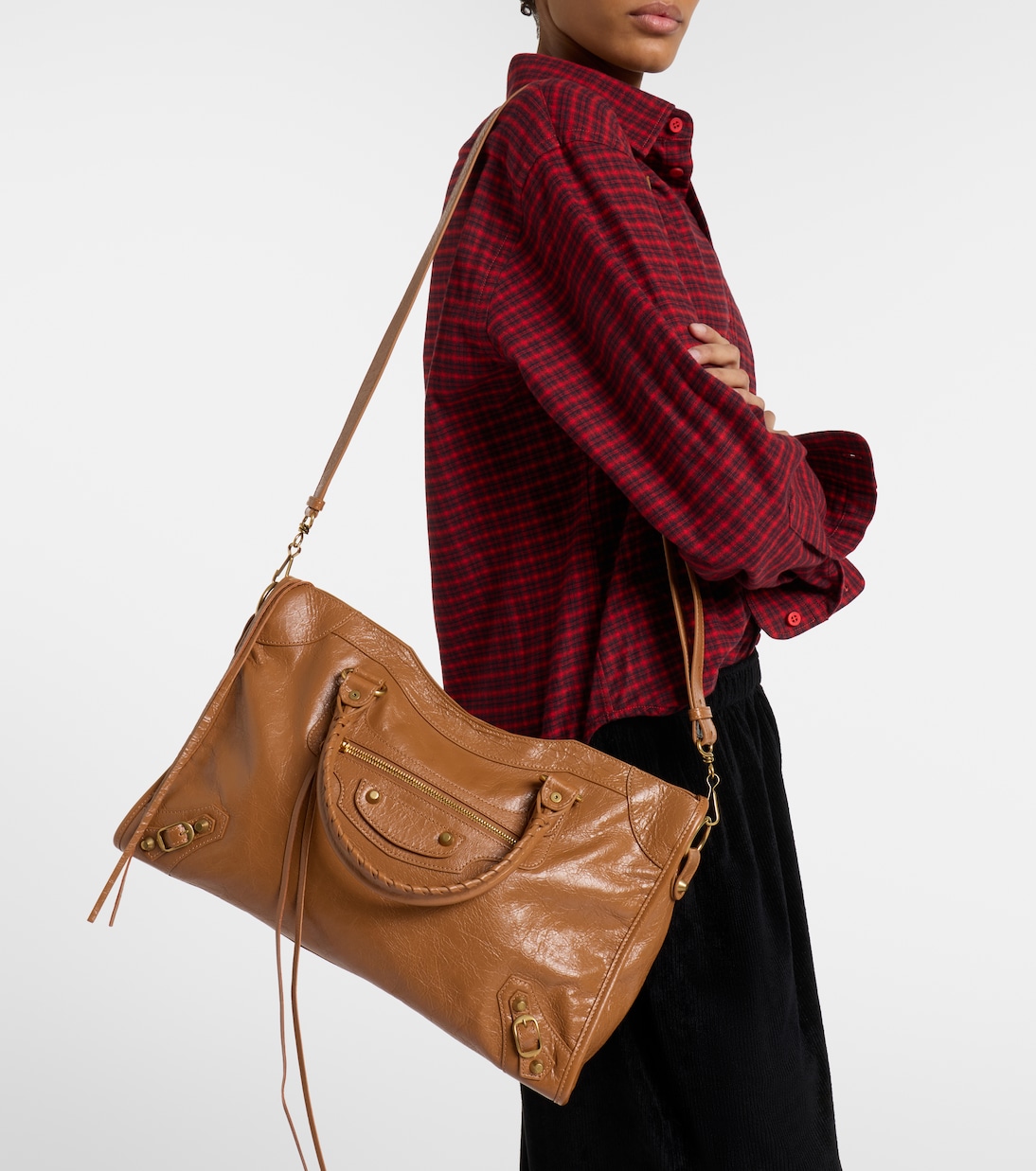 Le City Medium leather tote bag | Balenciaga