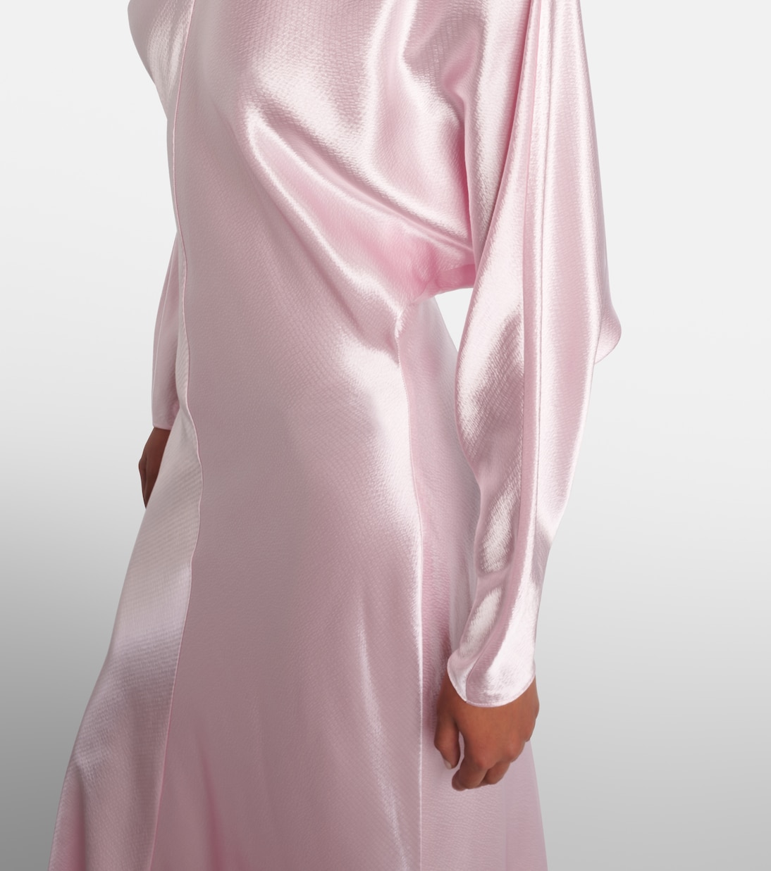 Naomie satin maxi dress | Fforme