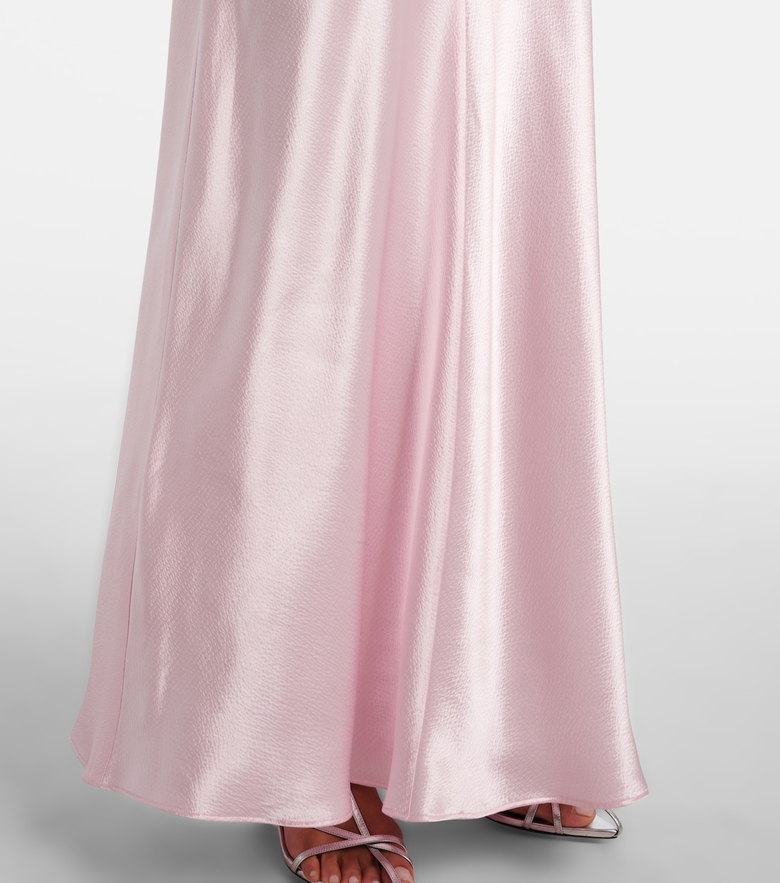 Naomie satin maxi dress | Fforme